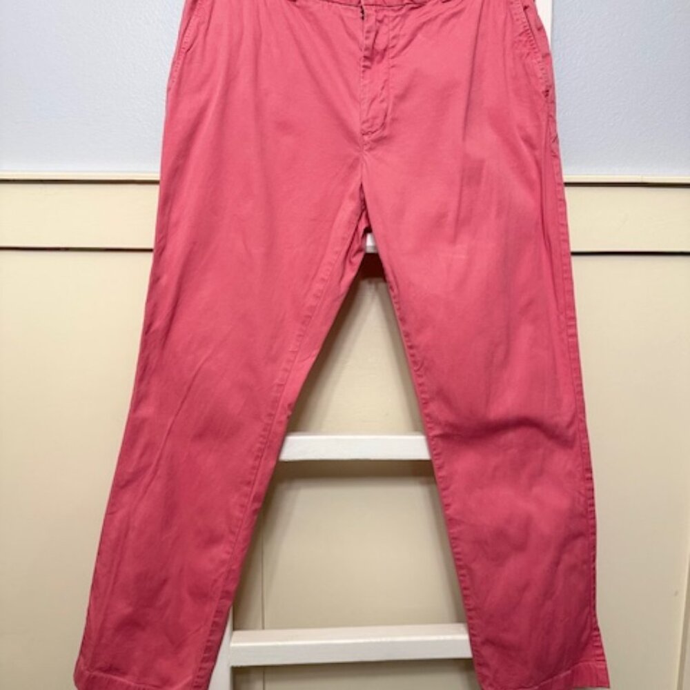 ****POPULAR Vineyard Vines Mens Pants***** HOT ITEM 36X32 Salmon/Warm Pink*****